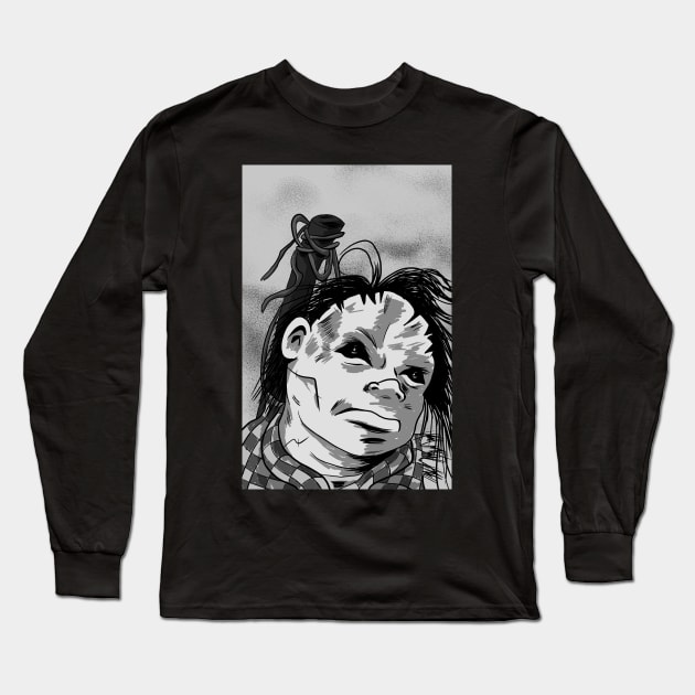 Harold the Scarecrow Long Sleeve T-Shirt by Black Snow Comics